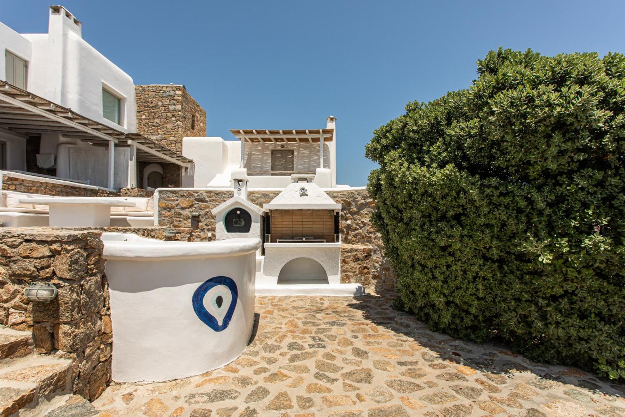 カロ・リヴァディ Manolia Luxury Private House By Mykonian Kazarteヴィラ エクステリア 写真