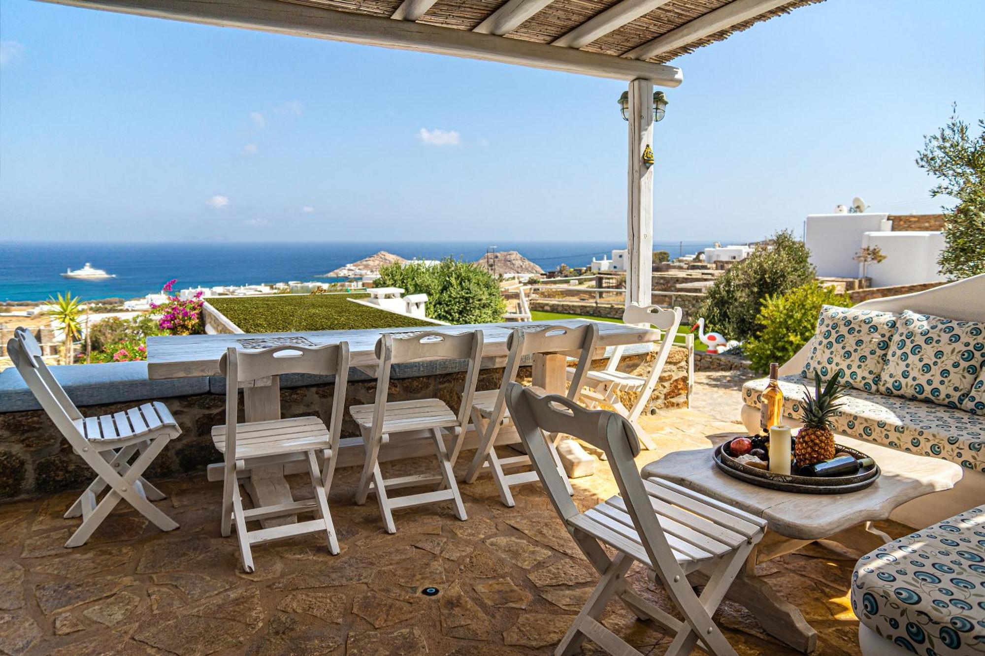 カロ・リヴァディ Manolia Luxury Private House By Mykonian Kazarteヴィラ エクステリア 写真