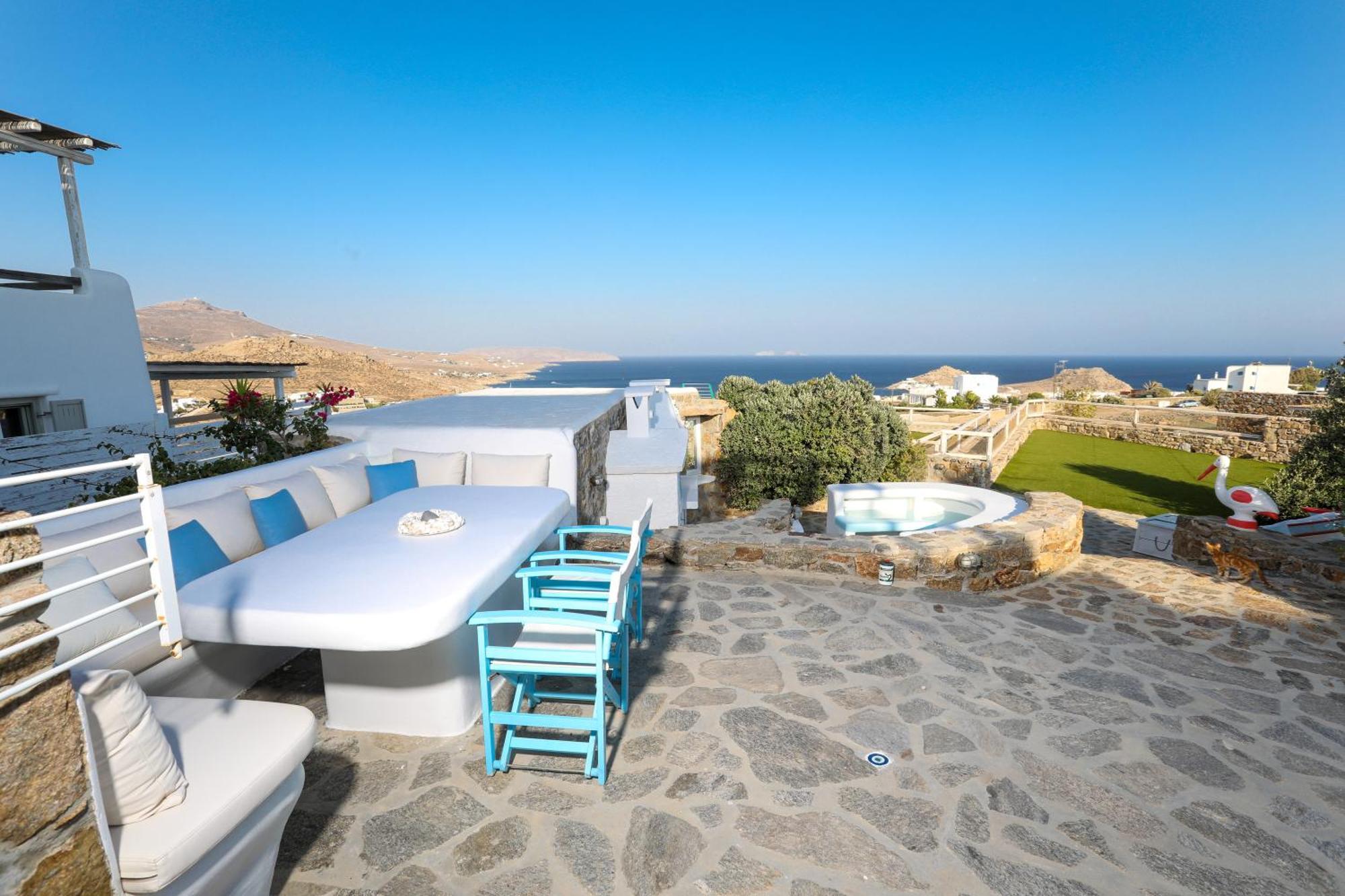 カロ・リヴァディ Manolia Luxury Private House By Mykonian Kazarteヴィラ エクステリア 写真