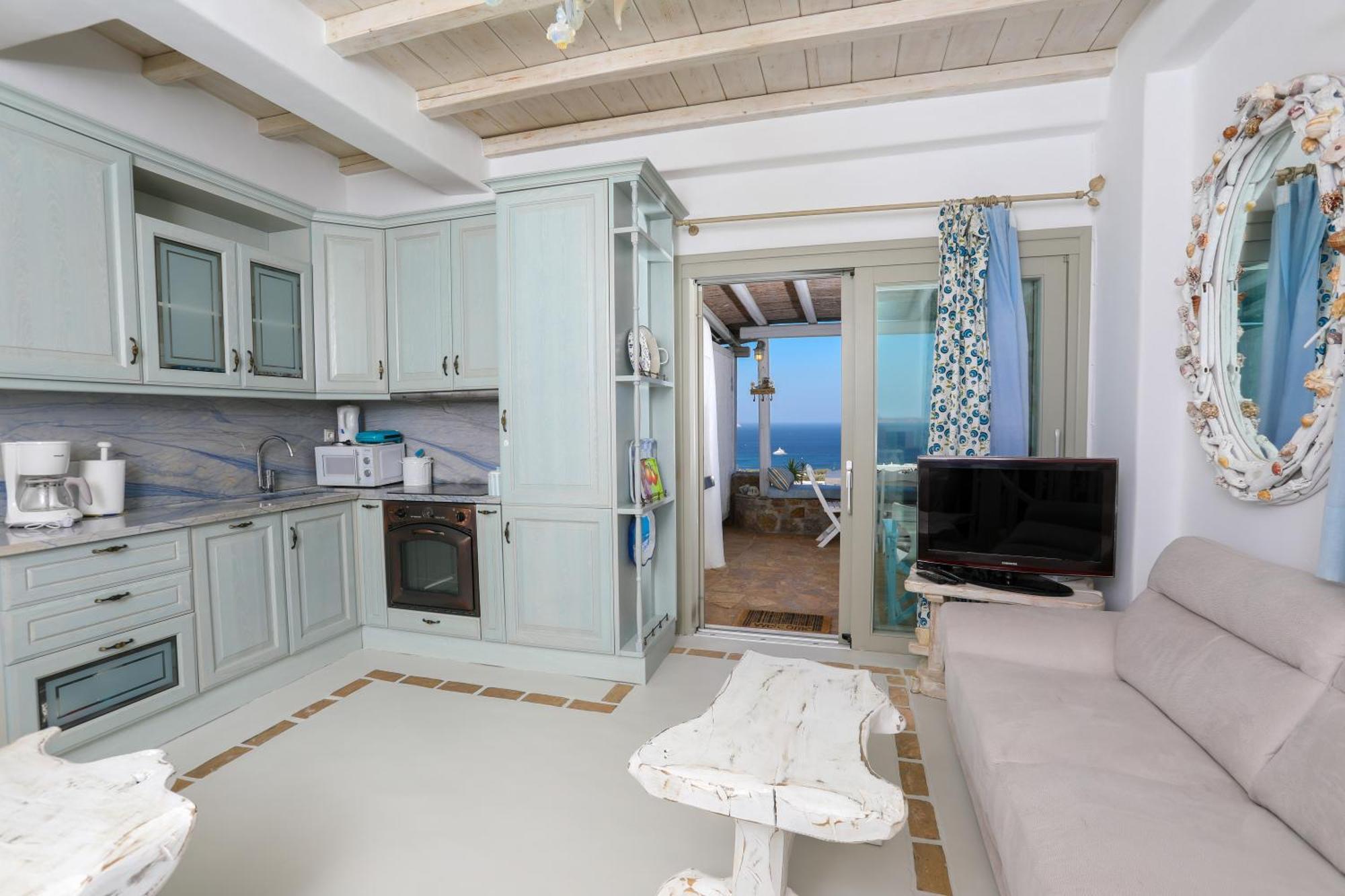 カロ・リヴァディ Manolia Luxury Private House By Mykonian Kazarteヴィラ エクステリア 写真