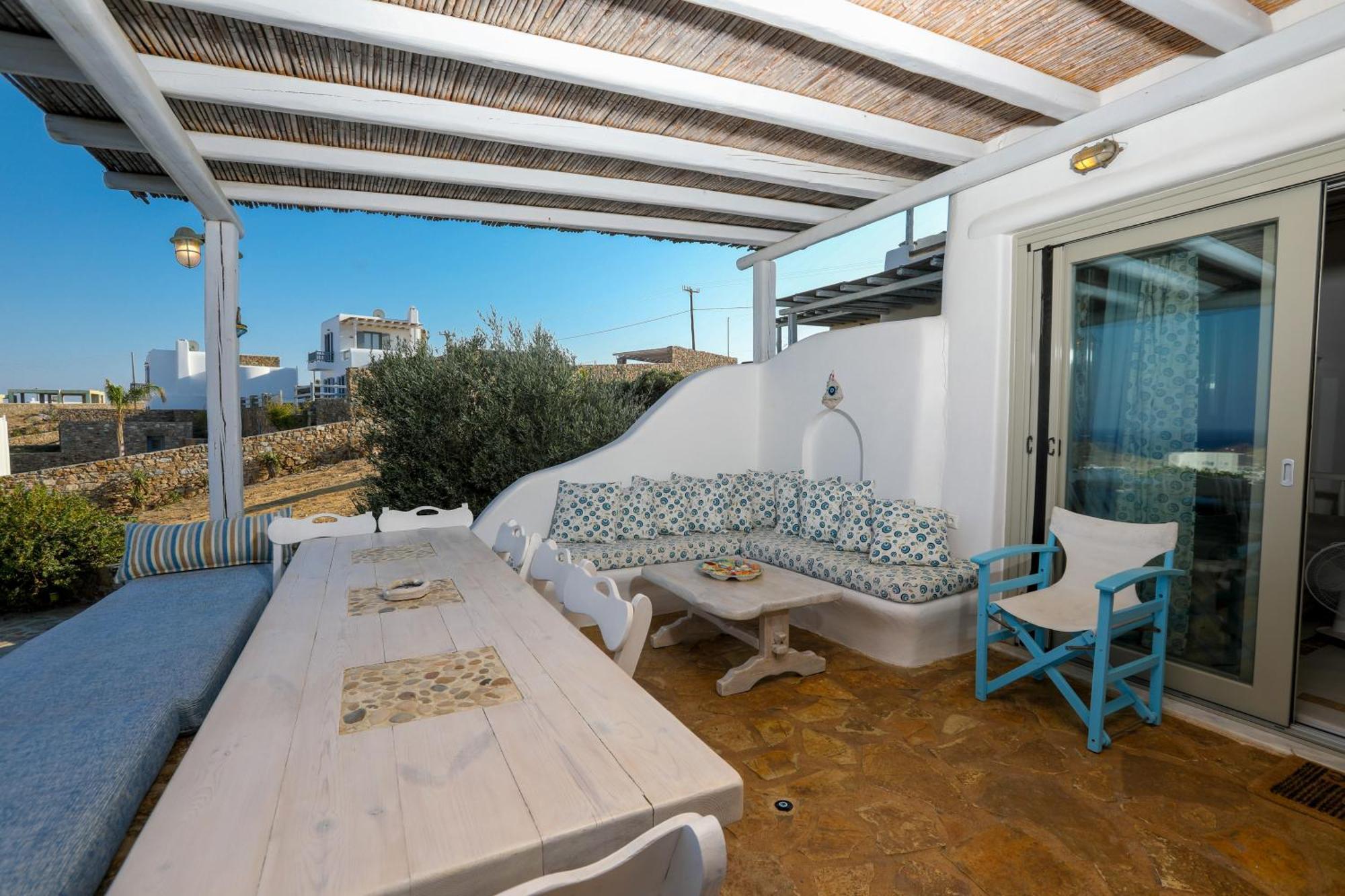 カロ・リヴァディ Manolia Luxury Private House By Mykonian Kazarteヴィラ エクステリア 写真